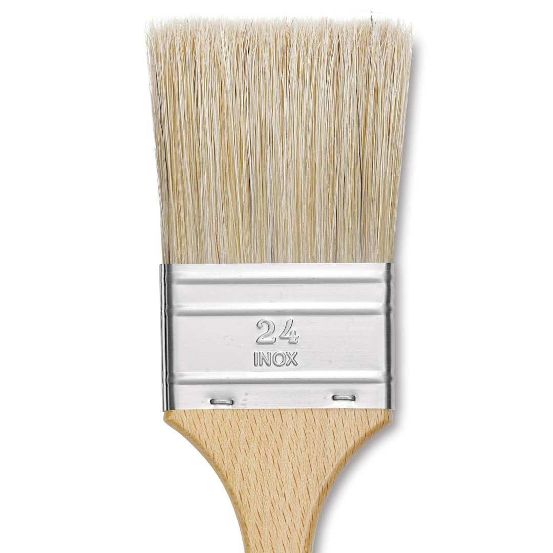 Open in modal - Escoda Natural Chungking Bristle Brush - Single Thickness, Size 24