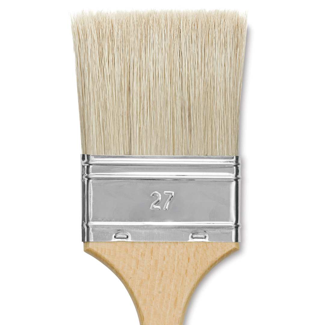 Open in modal - Escoda Natural Chungking Bristle Brush - Single Thickness, Size 27