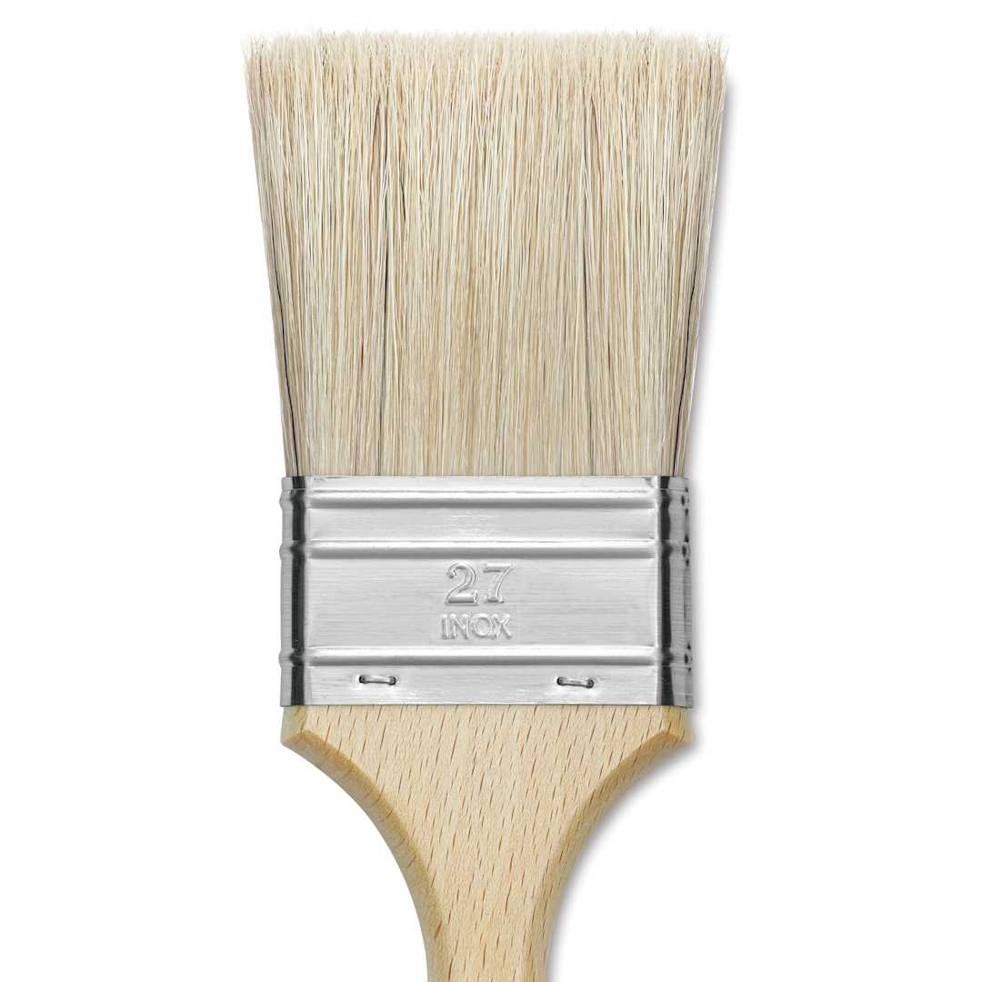 Open in modal - Escoda Natural Chungking Bristle Brush - Triple Thickness, Size 27