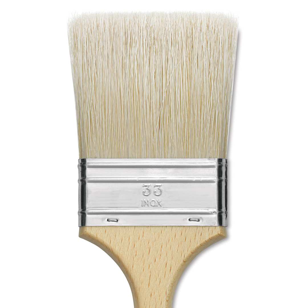 Open in modal - Escoda Natural Chungking Bristle Brush - Triple Thickness, Size 33