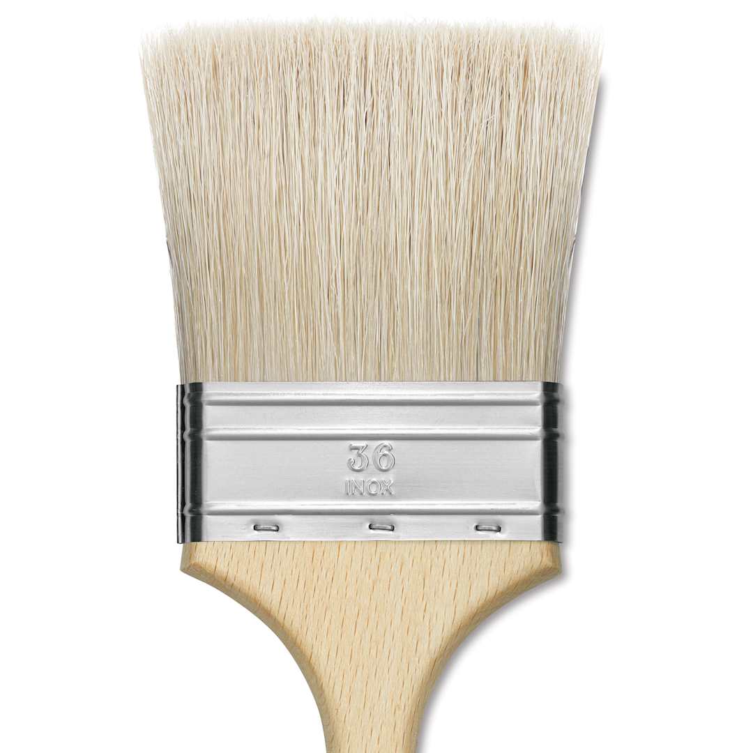 Open in modal - Escoda Natural Chungking Bristle Brush - Triple Thickness, Size 36