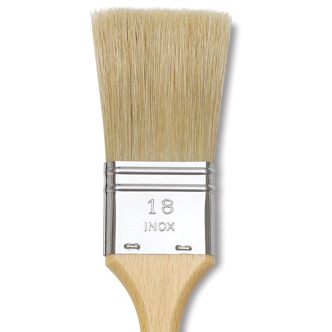 Open in modal - Escoda Natural Chungking Bristle Brush - Triple Thickness, Size 48