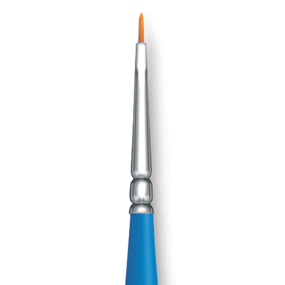 Open in modal - Princeton Select Synthetic Brush - Filbert, Mini Handle, Size 0 (close-up)