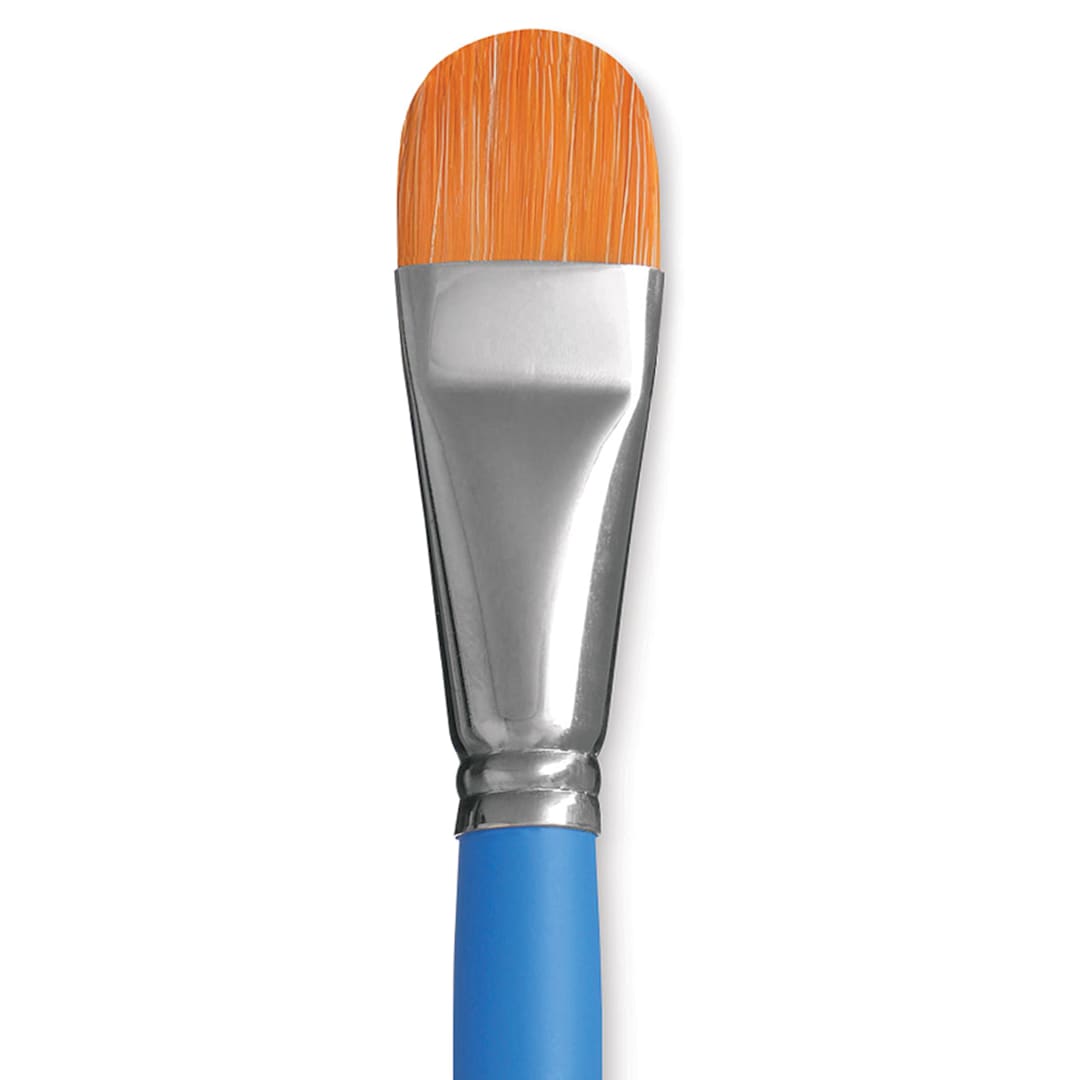 Open in modal - Princeton Select Series 3750 Natural and Synthetic Blend Brush - Lunar Blender, Size 1", close-up