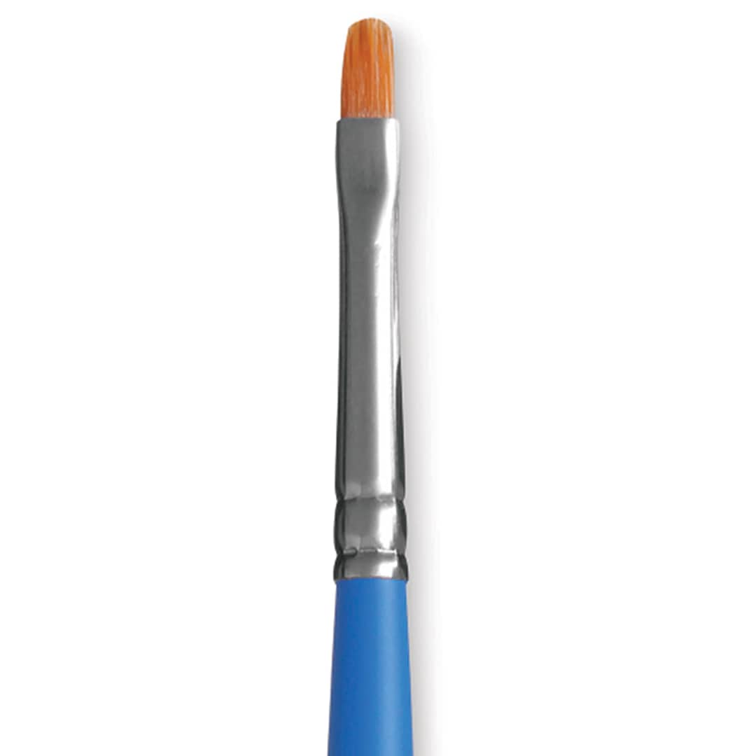 Open in modal - Princeton Select Series 3750 Natural and Synthetic Blend Brush - Lunar Blender, Size 1/8", close-up
