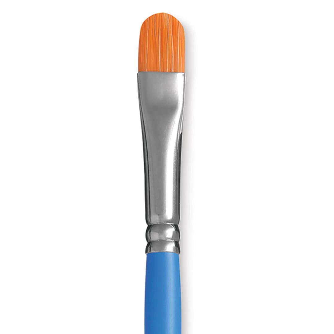 Open in modal - Princeton Select Series 3750 Natural and Synthetic Blend Brush - Lunar Blender, Size 3/8", close-up