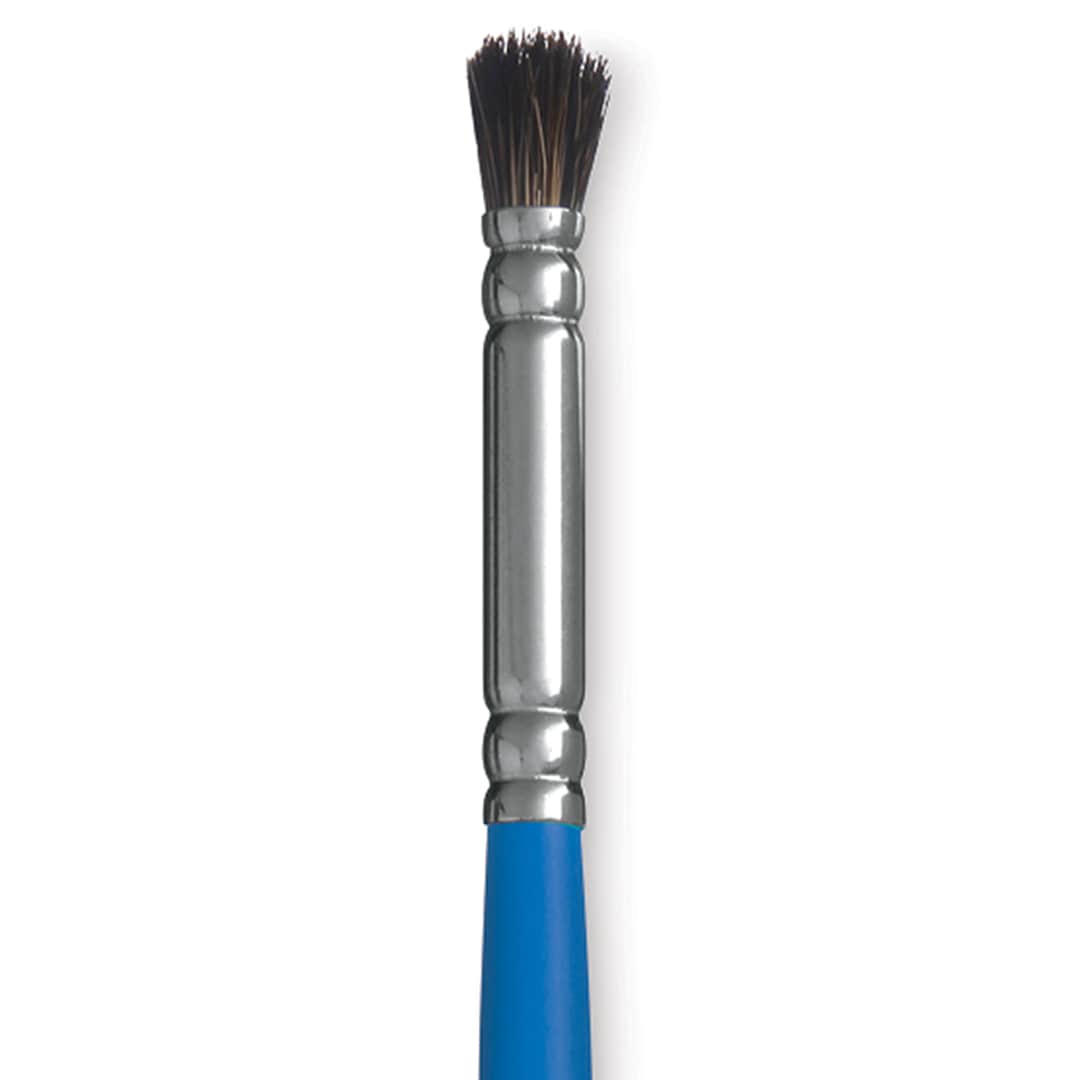 Open in modal - Princeton Select Series 3750 Natural and Synthetic Blend Brush - Deerfoot, Size 1/4", close-up