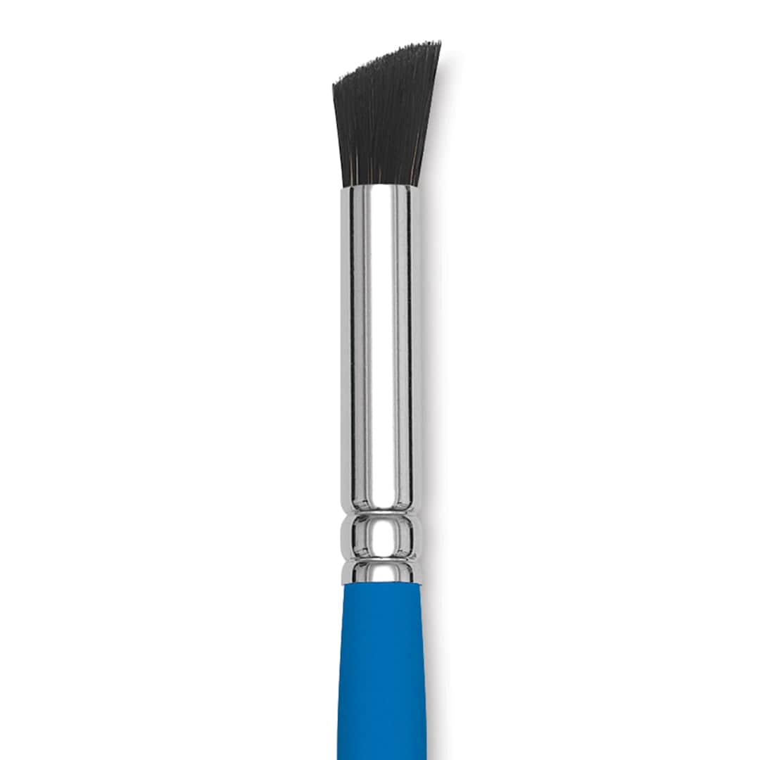 Open in modal - Princeton Select Series 3750 Natural and Synthetic Blend Brush - Deerfoot, Size 3/8", close-up