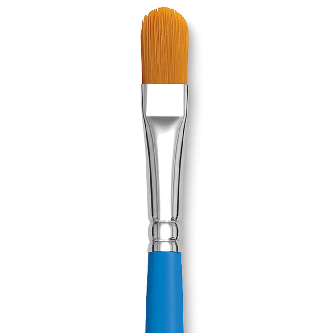 Open in modal - Princeton Select Synthetic Brush - Filbert, Short Handle, Size 12 close up