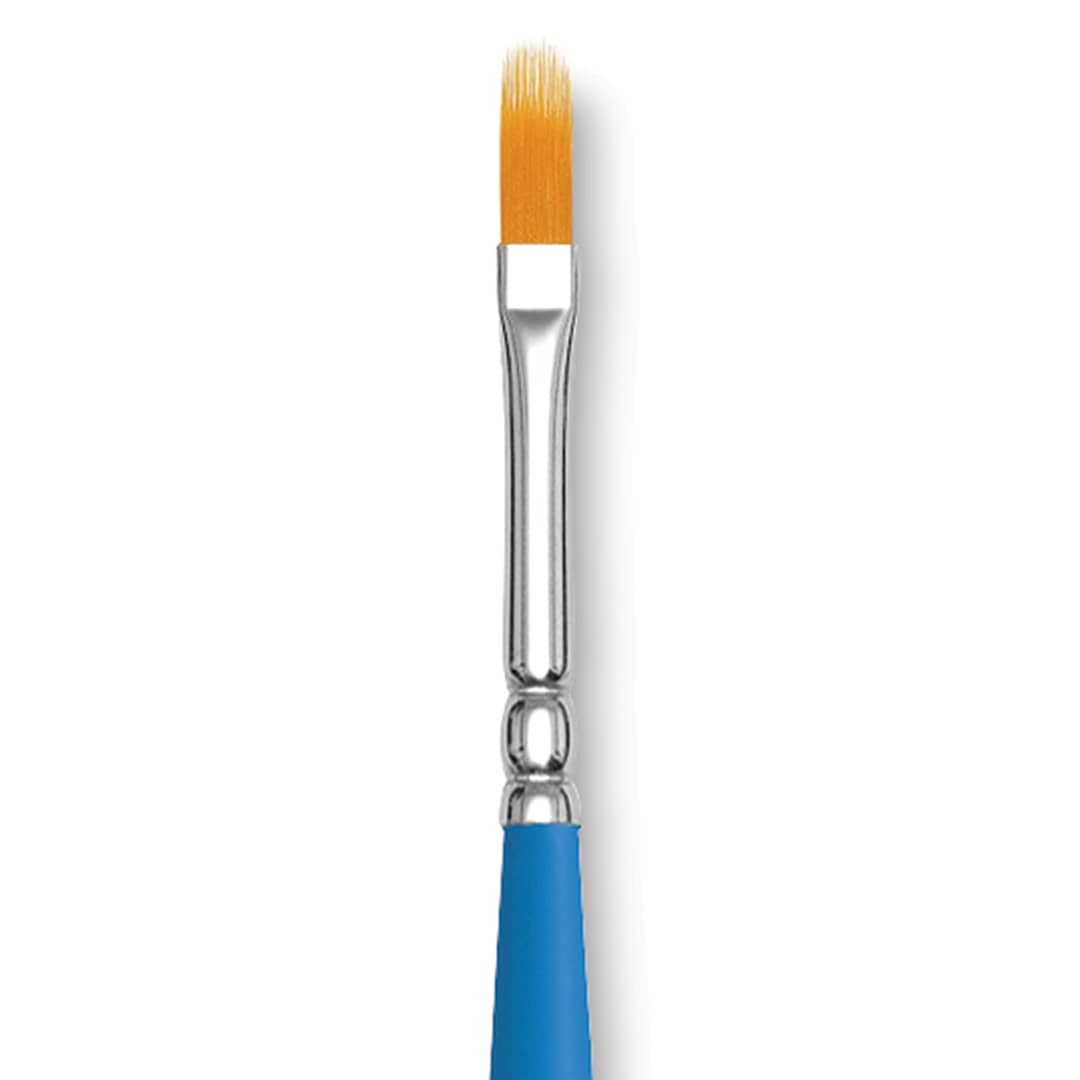 Open in modal - Princeton Select Synthetic Brush - Filbert Grainer, Short Handle, Size 1/8" close up