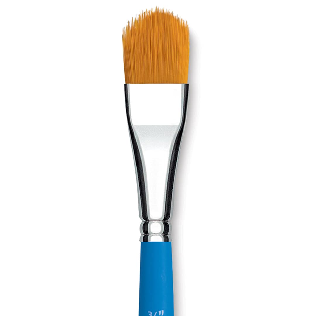 Open in modal - Princeton Select Synthetic Brush - Filbert Grainer, Short Handle, Size 3/4" close up