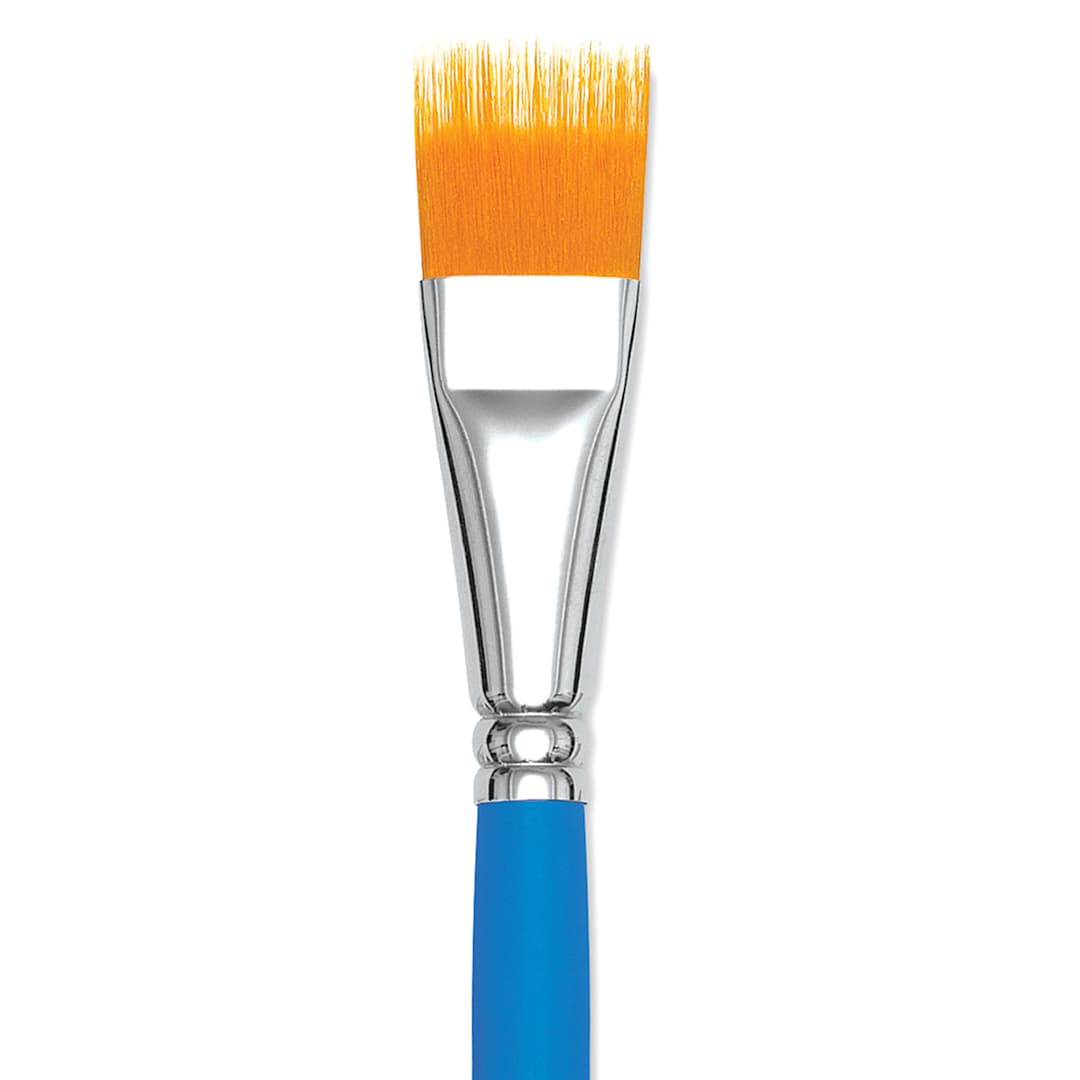 Open in modal - Princeton Select Synthetic Brush - Grainer, Short Handle, Size 3/4" close up