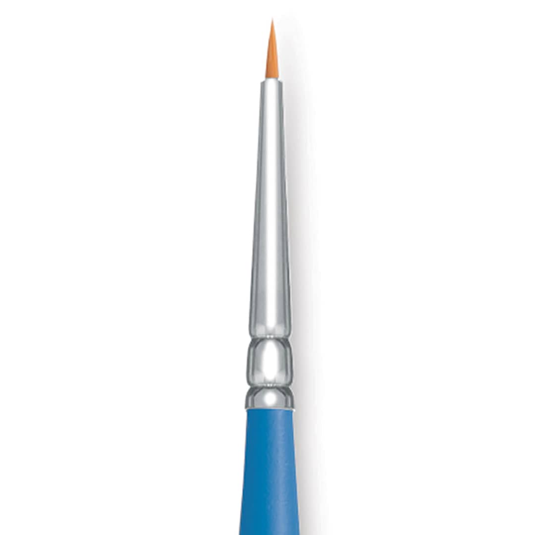 Open in modal - Princeton Select Synthetic Brush - Round, Mini Handle, Size 12/0 (close-up)