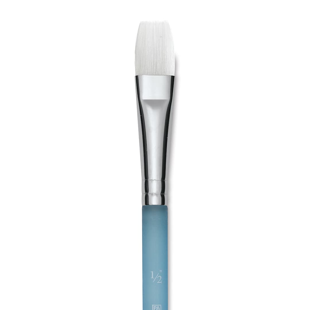 Open in modal - Princeton Summit Series 6850 Wash Brush - Size 1/2", Short Handle, Synthetic close up