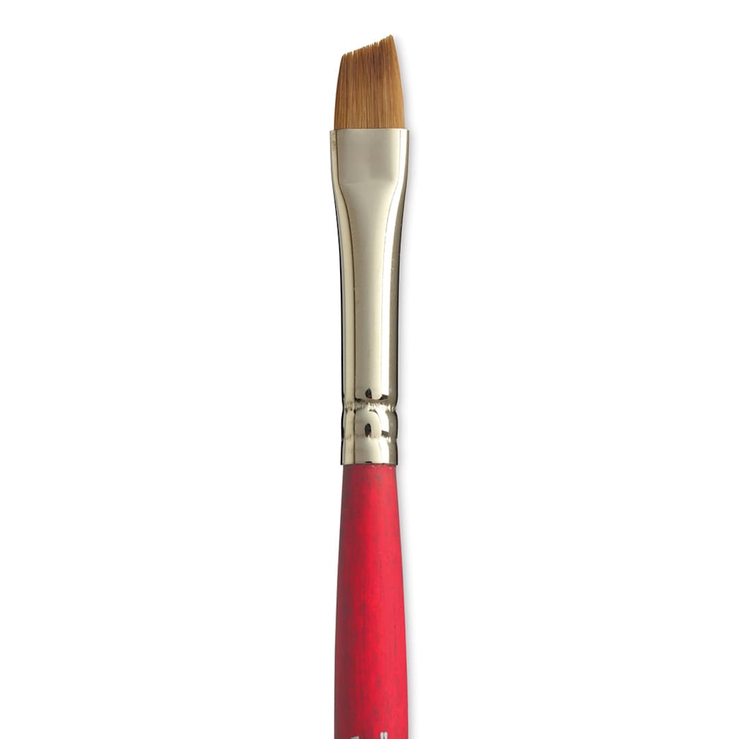 Open in modal - Princeton Velvetouch Series 3950 Synthetic Brush - Angular Shader, 1/4" close up