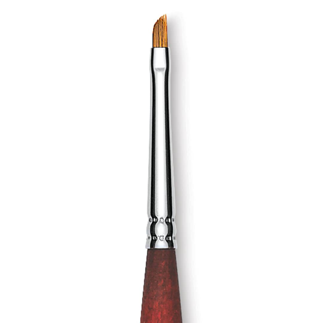 Open in modal - Princeton Velvetouch Series 3950 Synthetic Brush - Angular Shader, Mini, 1/16"