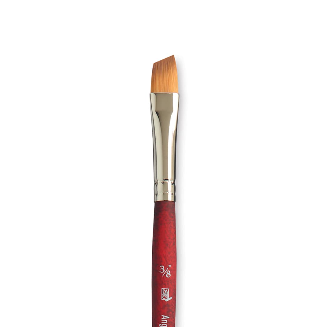 Open in modal - Princeton Velvetouch Series 3950 Synthetic Brush - Angular Shader, 3/8"