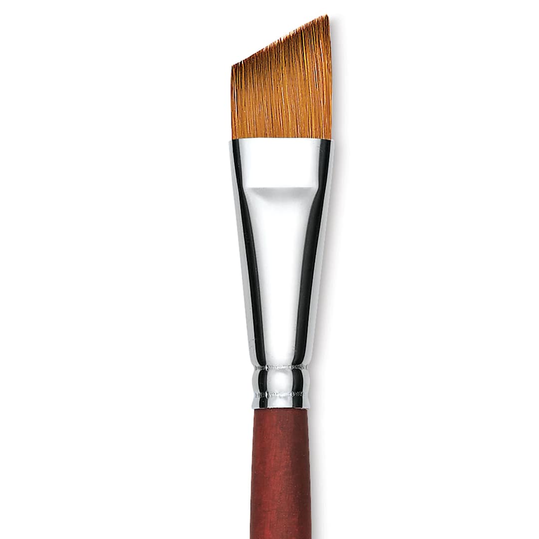 Open in modal - Princeton Velvetouch Series 3950 Synthetic Brush - Angular Shader, 5/8"