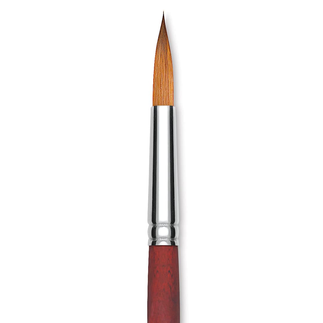 Open in modal - Princeton Velvetouch Series 3950 Synthetic Brush - Long Round, Size 10