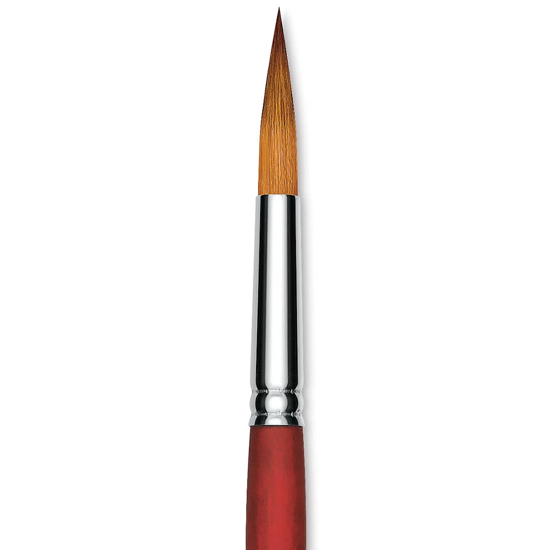 Open in modal - Princeton Velvetouch Series 3950 Synthetic Brush - Long Round, Size 14