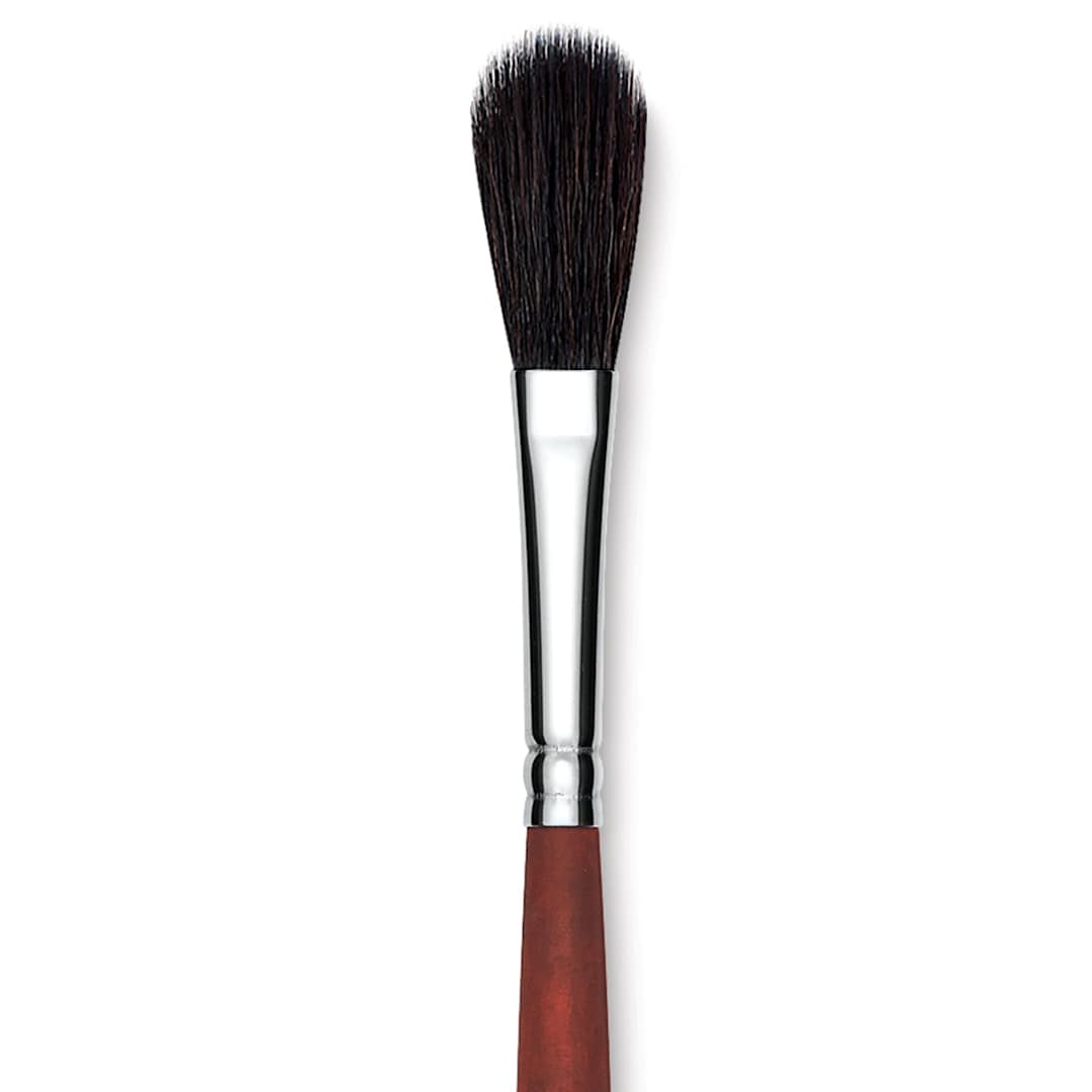 Open in modal - Princeton Velvetouch Series 3950 Synthetic Brush - Oval Mop, Size 1/4"