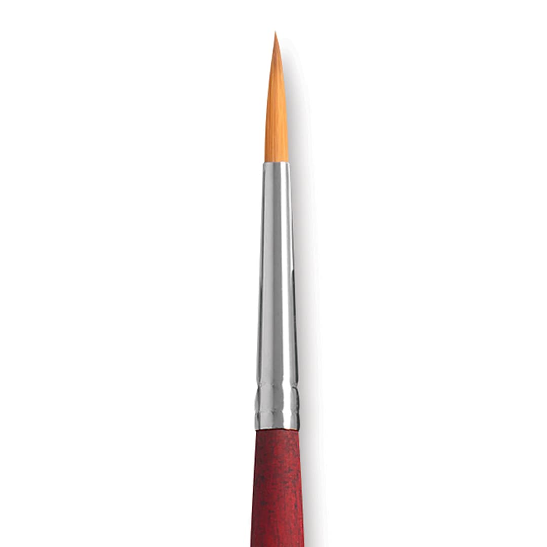 Open in modal - Princeton Velvetouch Series 3950 Synthetic Brush - Round, Size 6 close up
