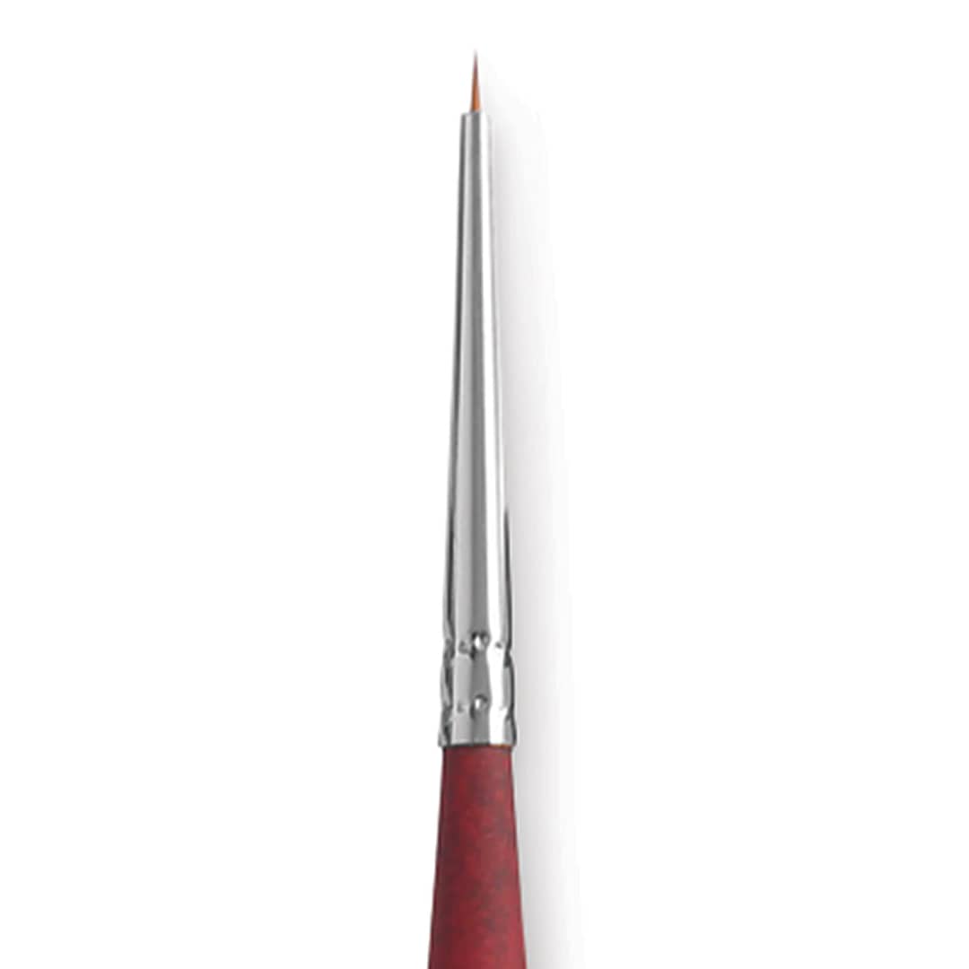 Open in modal - Princeton Velvetouch Series 3950 Synthetic Brush - Spotter, Size 18/0 close up