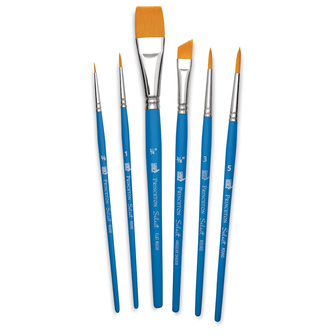 Open in modal - Princeton Select Brush Set - Brush Set No. 21, Set of 6