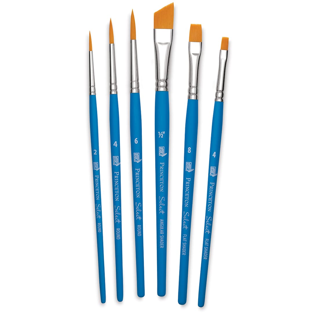 Open in modal - Princeton Select Brush Set - Brush Set No. 22, Set of 6