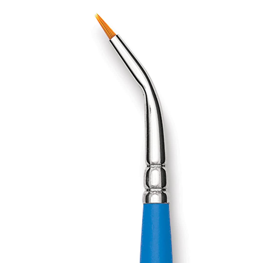 Open in modal - Princeton Select Series 3750 Synthetic Brush - Angle Spot Detailer, Size 10/0 close up