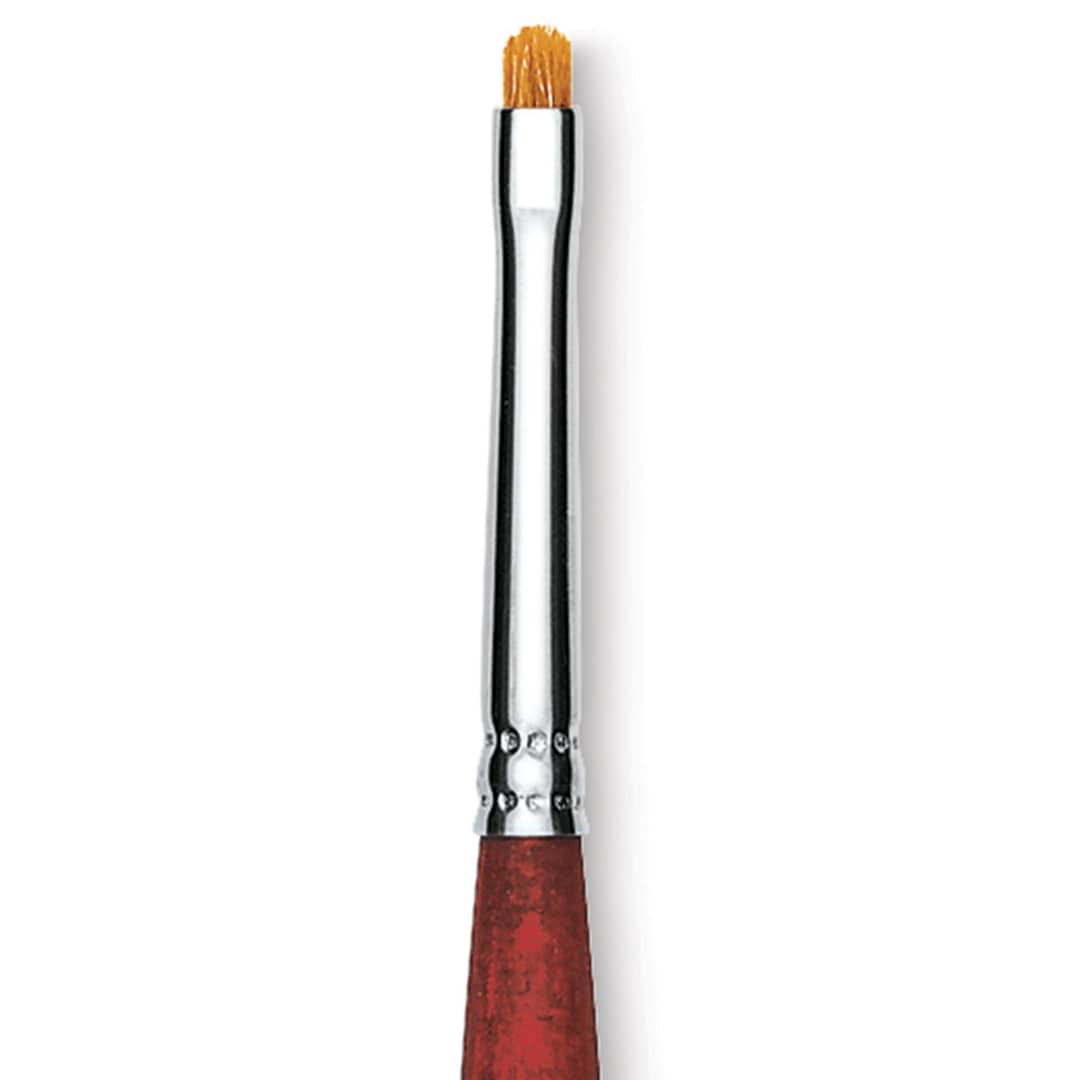 Open in modal - Princeton Velvetouch Series 3950 Synthetic Brush - Blender, Mini, Size 1/8" close up