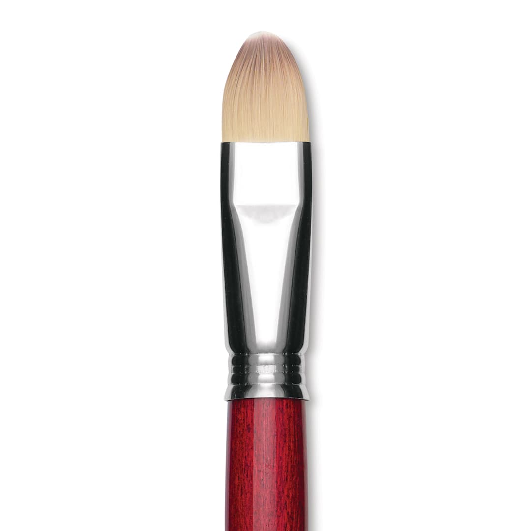Open in modal - Escoda Opera Takatsu Synthetic Brush - Bright, Long Handle, Size 20 close up