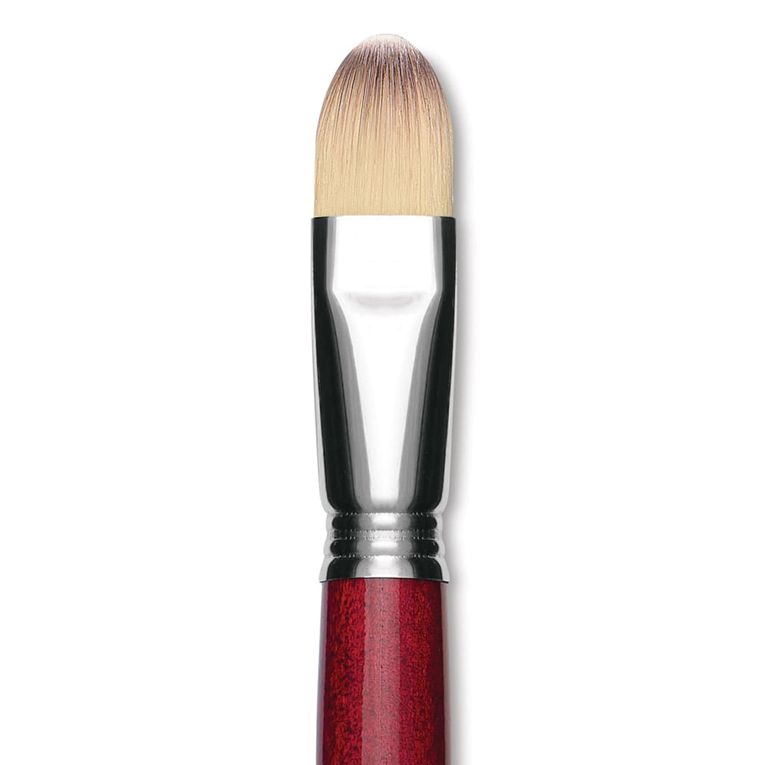 Open in modal - Escoda Opera Takatsu Synthetic Brush - Bright, Long Handle, Size 22 close up