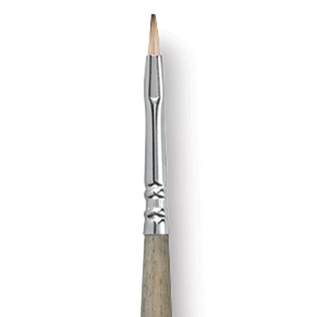 Open in modal - Escoda Modernista Tadami Synthetic Mongoose Brush - Bright, Long Handle, Size 2