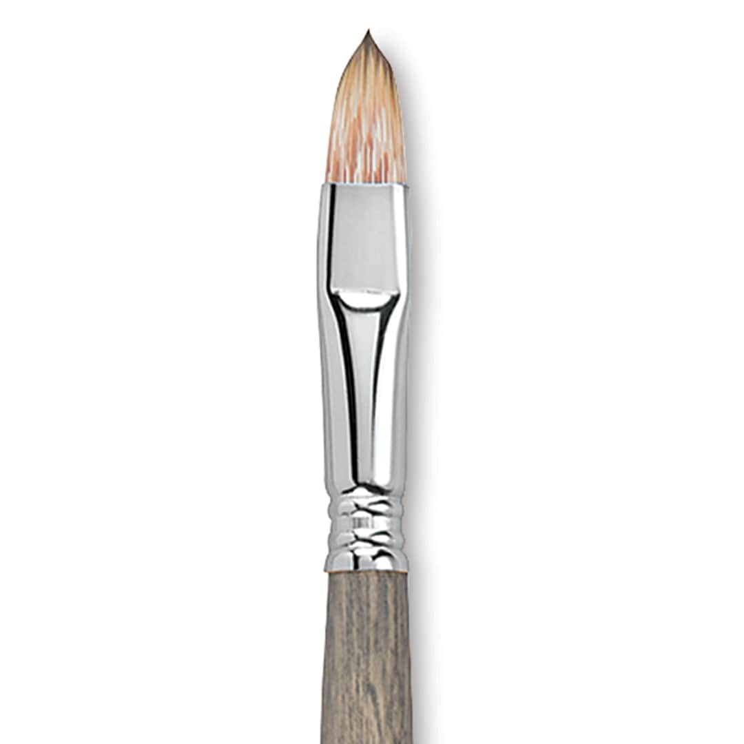 Open in modal - Escoda Modernista Tadami Synthetic Mongoose Brush - Bright, Long Handle, Size 10
