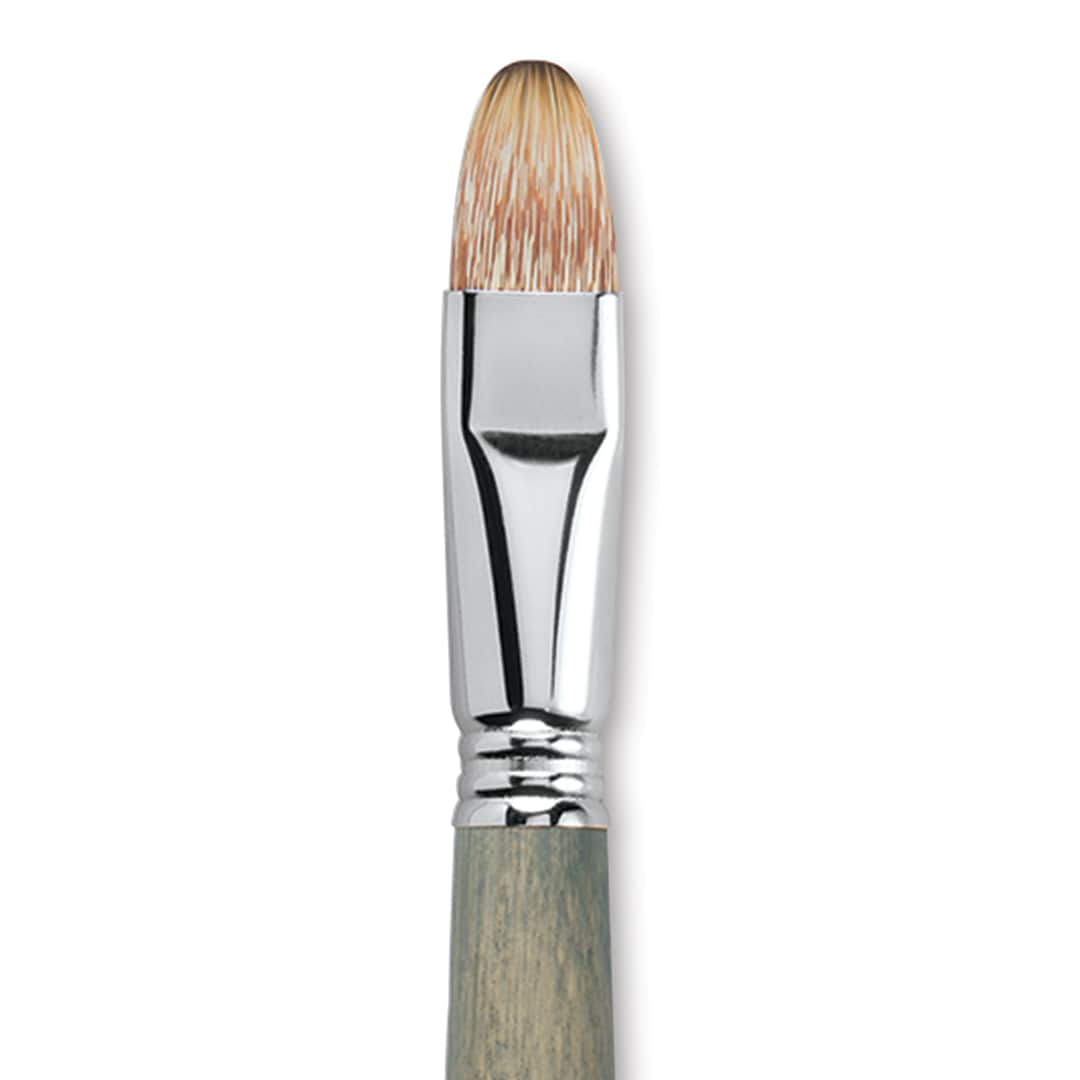 Open in modal - Escoda Modernista Tadami Synthetic Mongoose Brush - Bright, Long Handle, Size 18