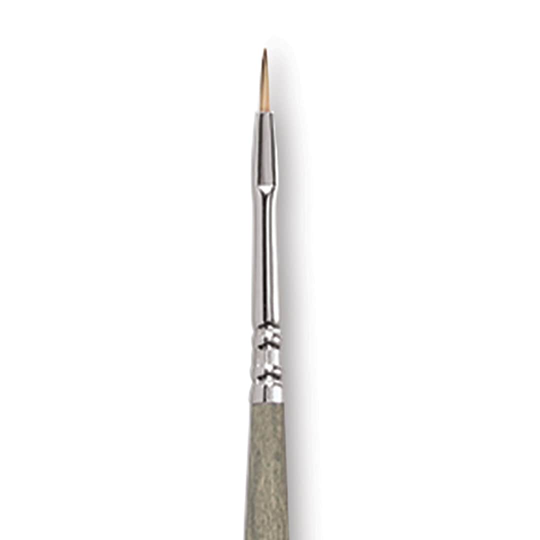 Open in modal - Escoda Modernista Tadami Synthetic Mongoose Brush - Filbert, Long Handle, Size 0