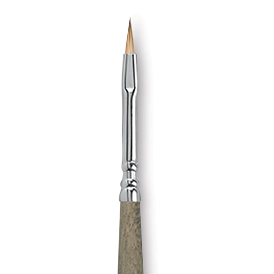 Open in modal - Escoda Modernista Tadami Synthetic Mongoose Brush - Filbert, Long Handle, Size 2