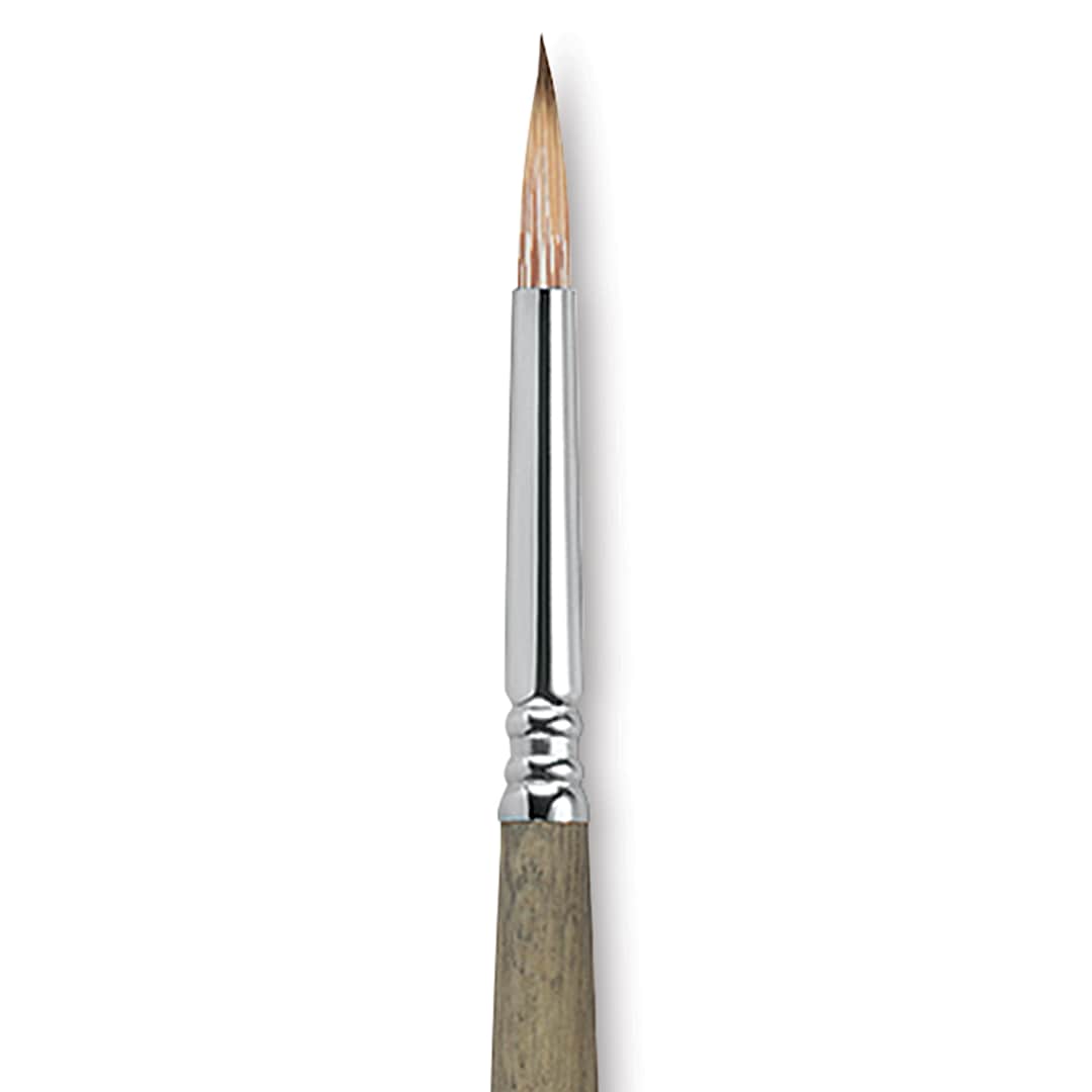 Open in modal - Escoda Modernista Tadami Synthetic Mongoose Brush - Round, Long Handle, Size 8