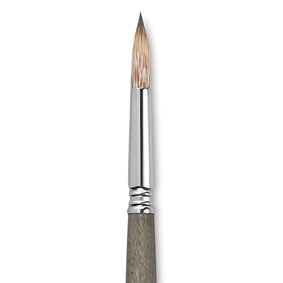 Open in modal - Escoda Modernista Tadami Synthetic Mongoose Brush - Round, Long Handle, Size 14