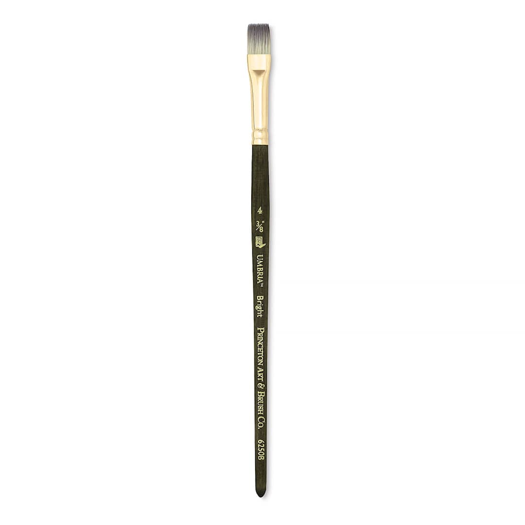 Open in modal - Princeton Umbria Brush - Bright, Short Handle, Size 4