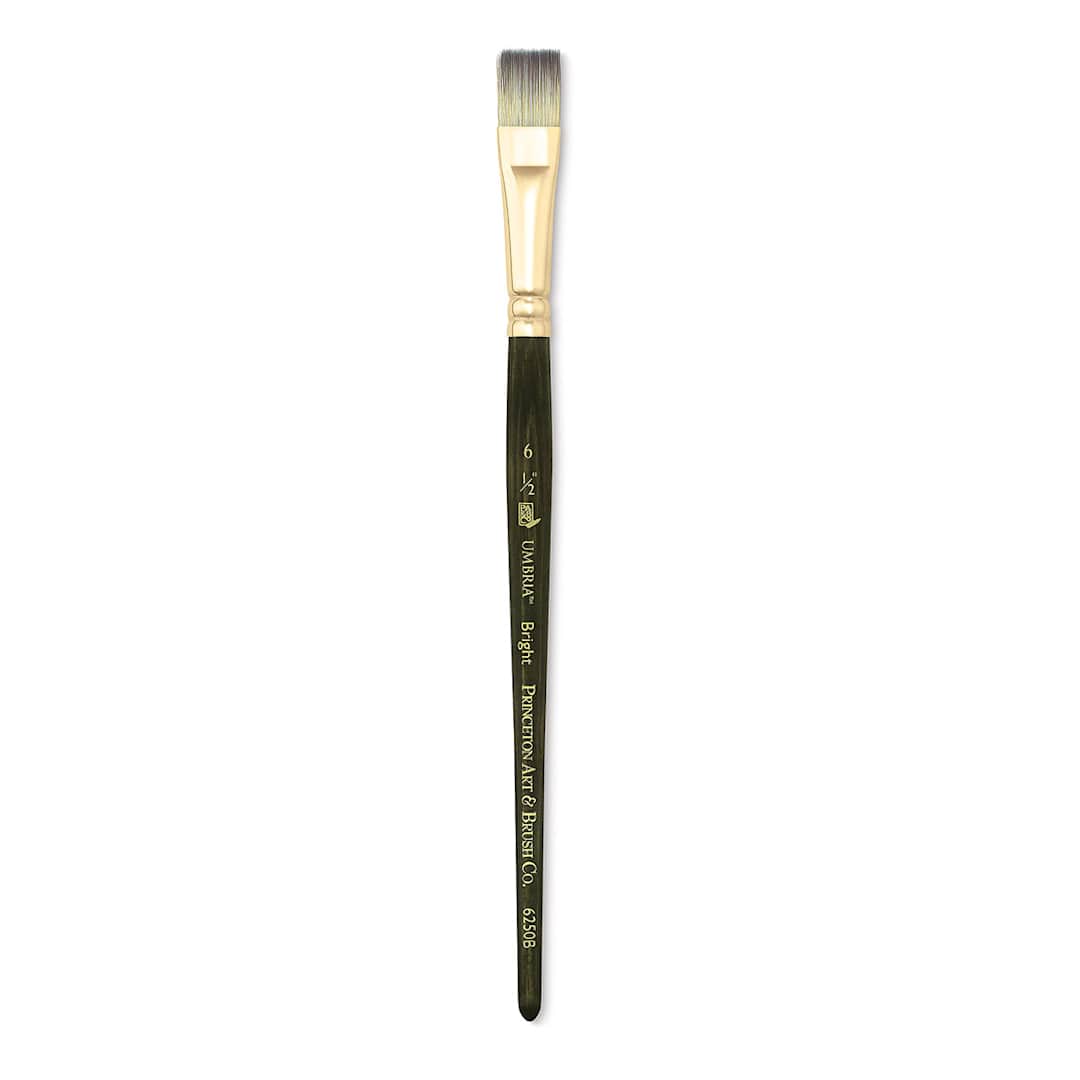 Open in modal - Princeton Umbria Brush - Bright, Short Handle, Size 6