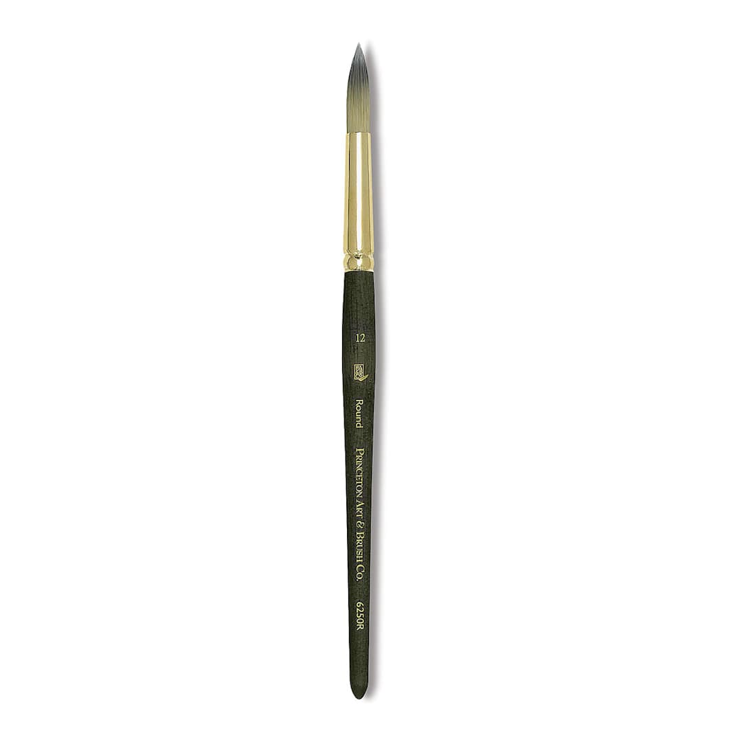 Open in modal - Princeton Umbria Brush - Round, Short Handle, Size 12