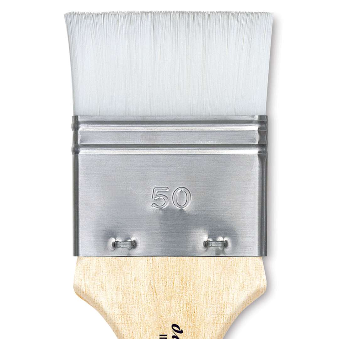 Open in modal - Da Vinci Impasto Brush - Mottler, Short Handle, Size 50 close up