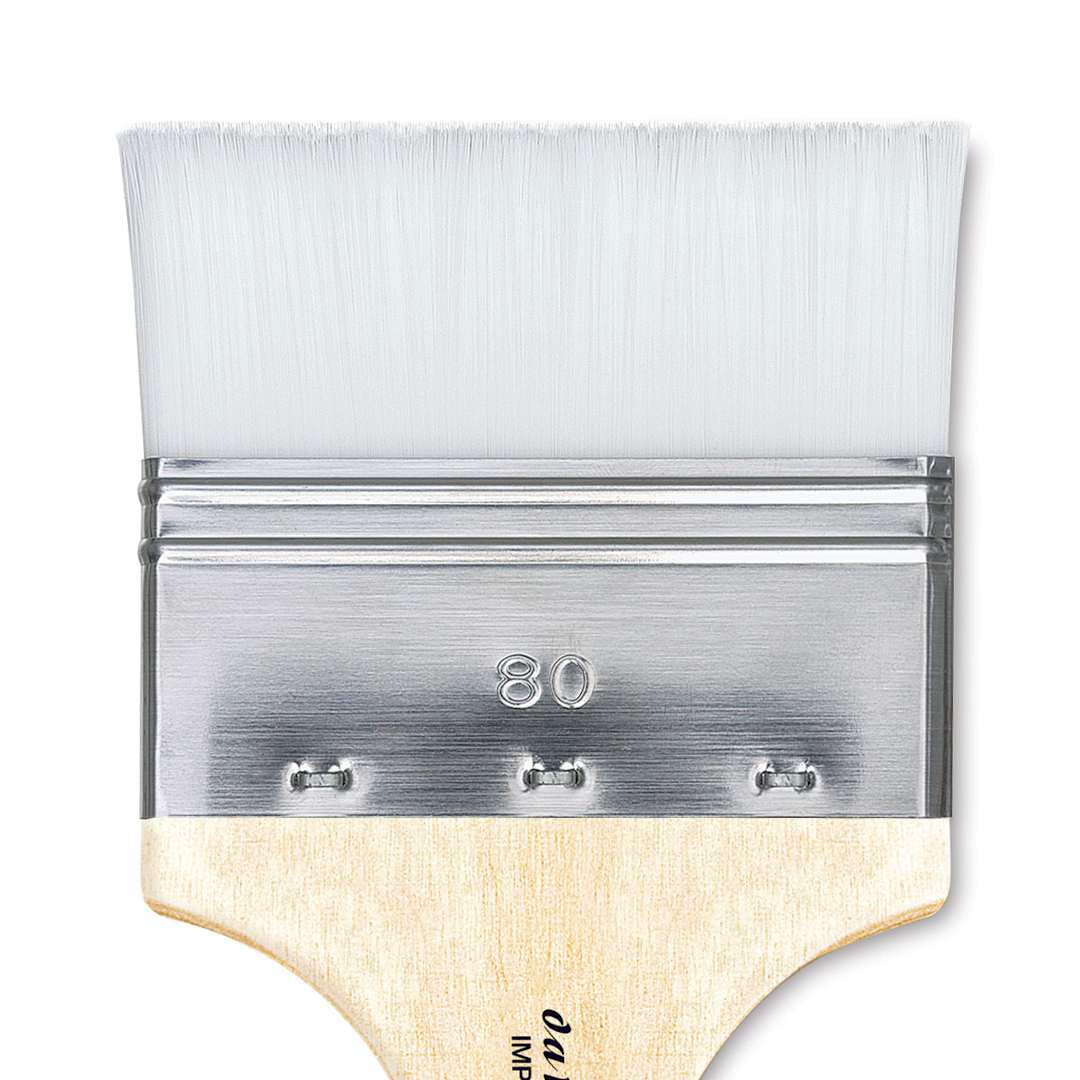 Open in modal - Da Vinci Impasto Brush - Mottler, Short Handle, Size 80 close up