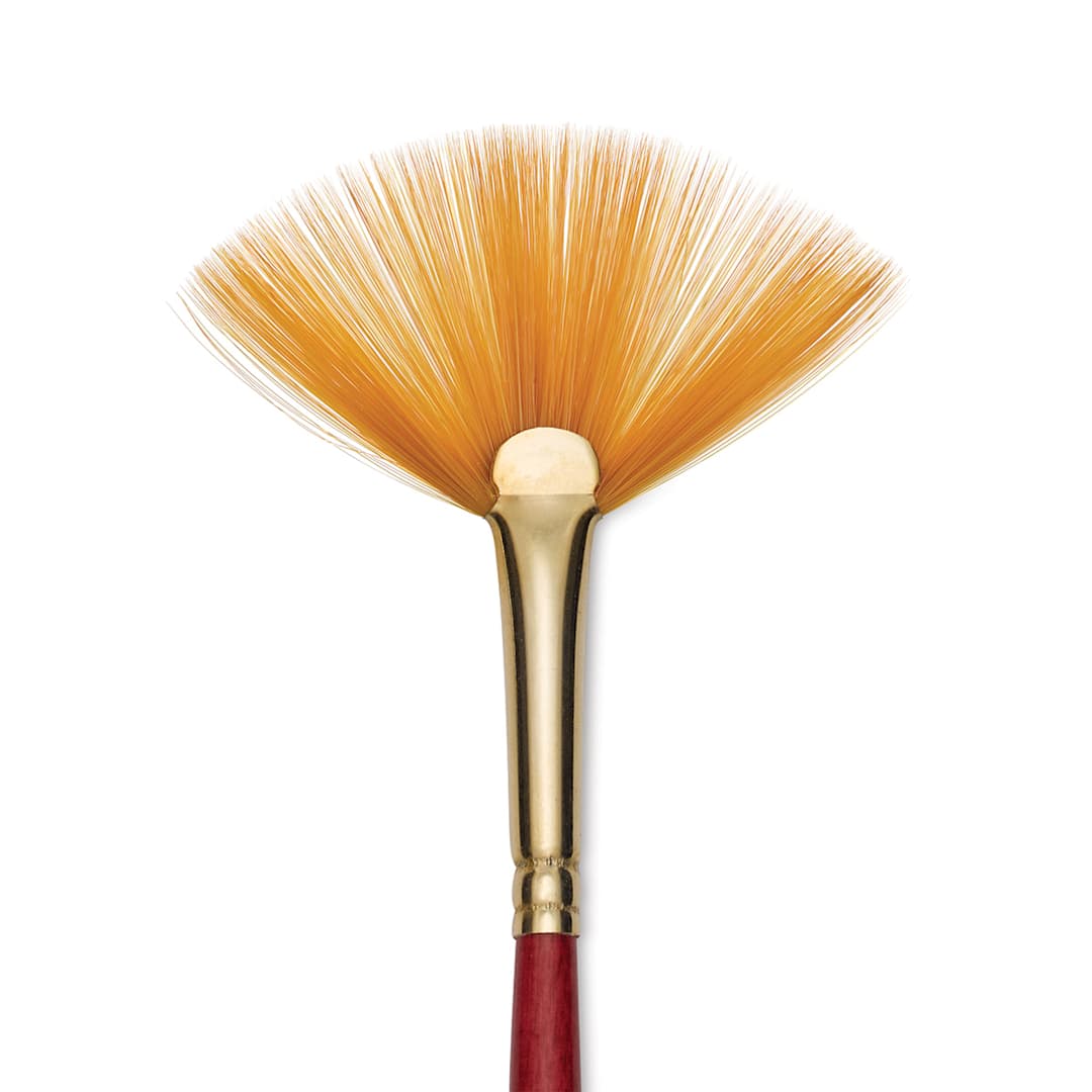 Open in modal - Princeton Synthetic Sable Brush - Fan, Size 3 close up