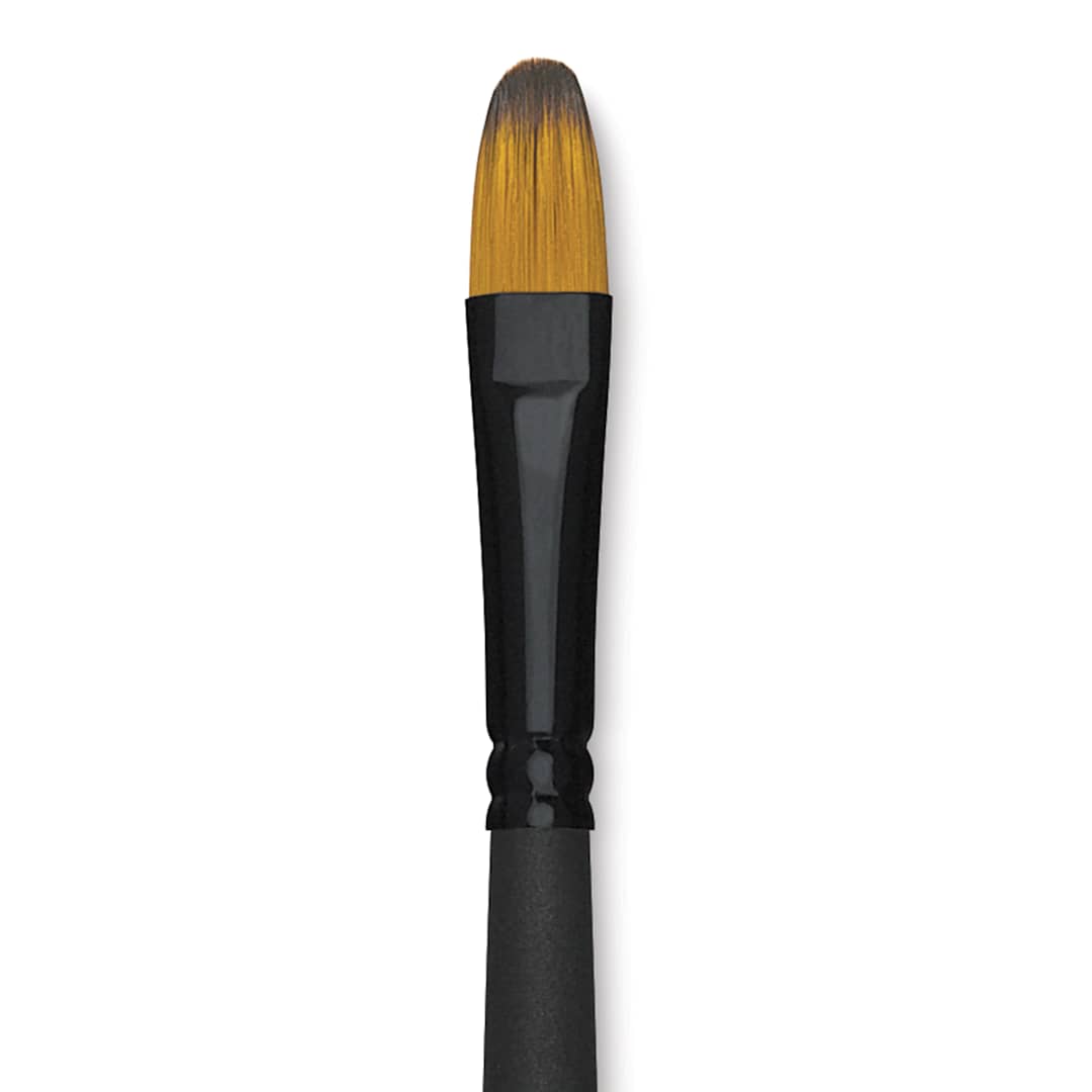 Open in modal - Royal Langnickel Majestic Brush - Filbert, Long Handle, Size 10