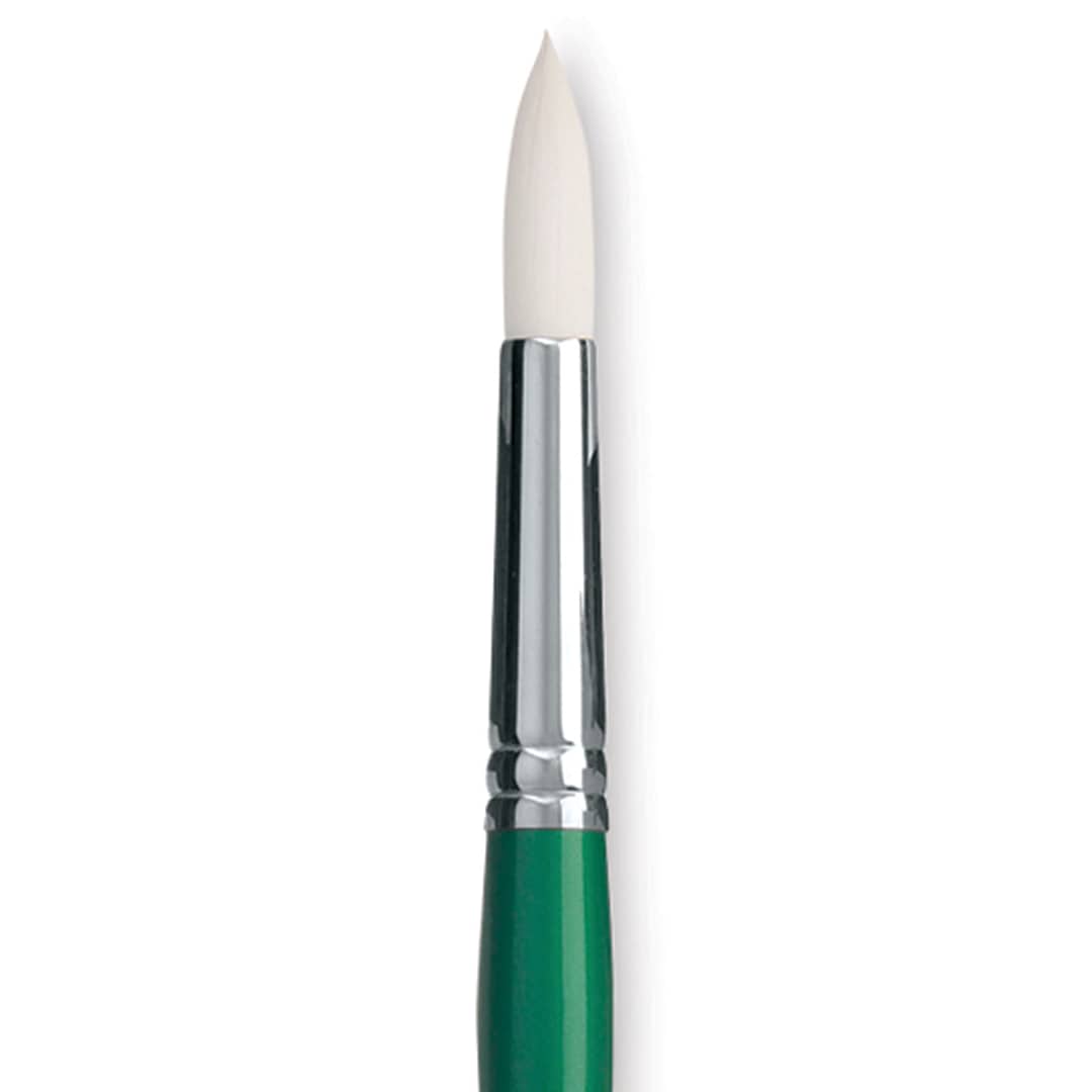 Open in modal - Princeton Synthetic Bristle Brush - Round, Size 8 close up