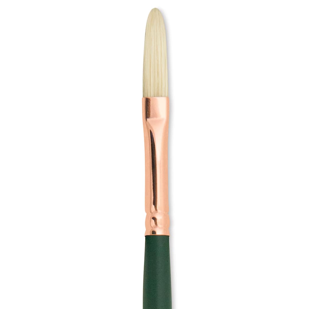 Open in modal - Silver Brush Grand Prix Super Brush - Extra Long Filbert, Long Handle, Size 3 close up