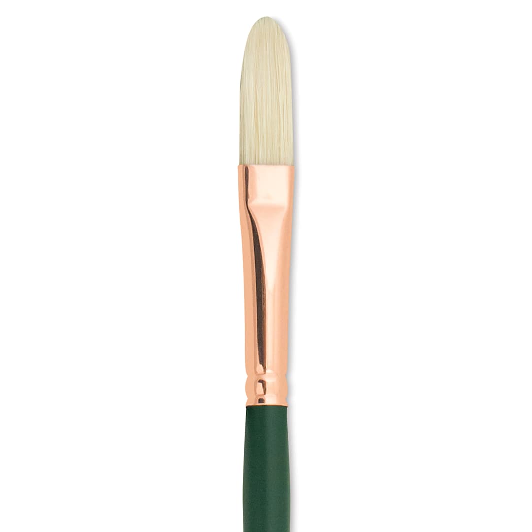 Open in modal - Silver Brush Grand Prix Super Brush - Extra Long Filbert, Long Handle, Size 6 close up